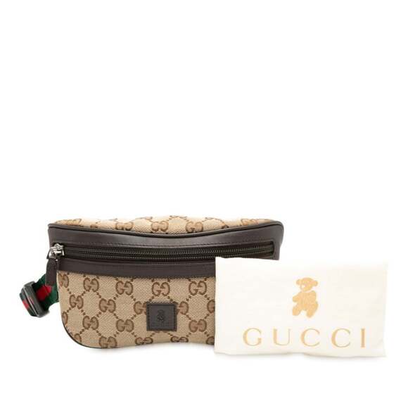 GUCCI Authentic Brown Leather Fanny Pack - Picture 7 of 7